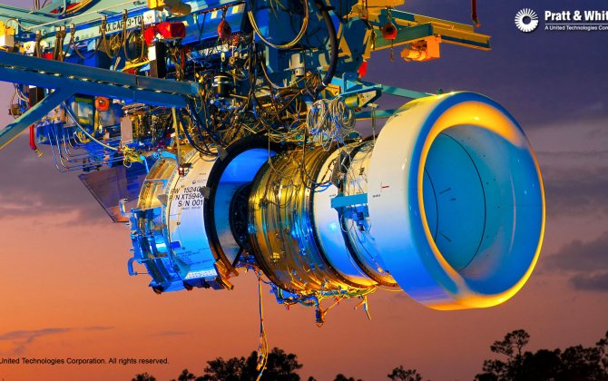 Pratt & Whitney Delivers First PurePower&reg; Engine to Irkut Corporation