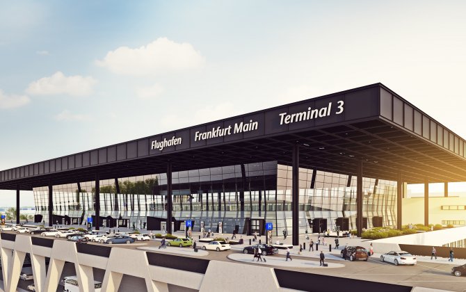 Frankfurt Airport - Construction of its new &euro;3 billion Terminal 