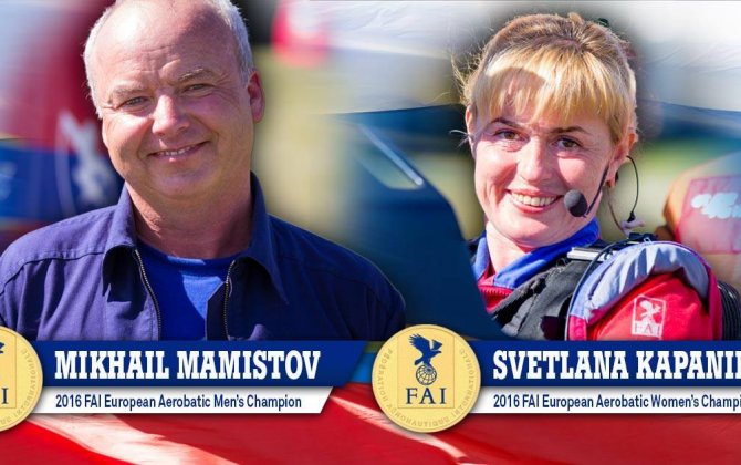 New FAI European Aerobatic Champions