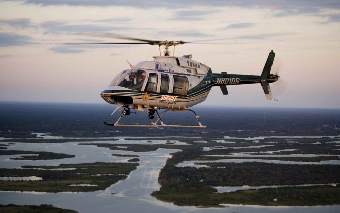 Man Accused of Pointing Laser at Sheriff's Helicopter