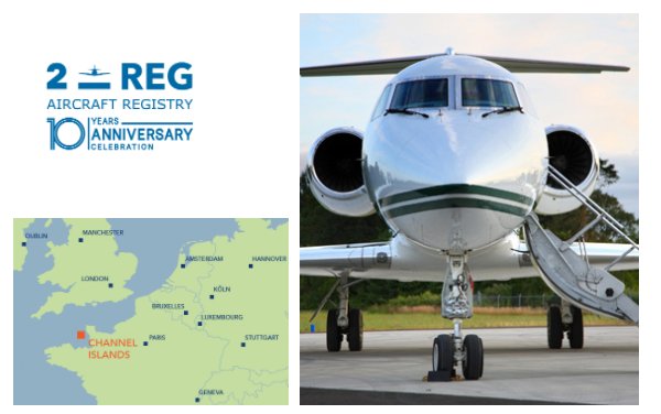 2-REG, Guernsey&rsquo; Aircraft Registry,  celebrates 10-year anniversary
