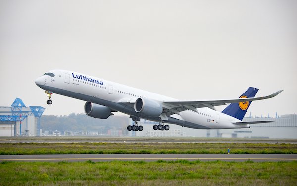 20 additional A350-900 wide-body aircraft ordered by Lufthansa