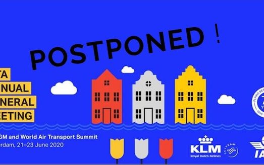 2020 AGM & World Air Transport Summit postponed