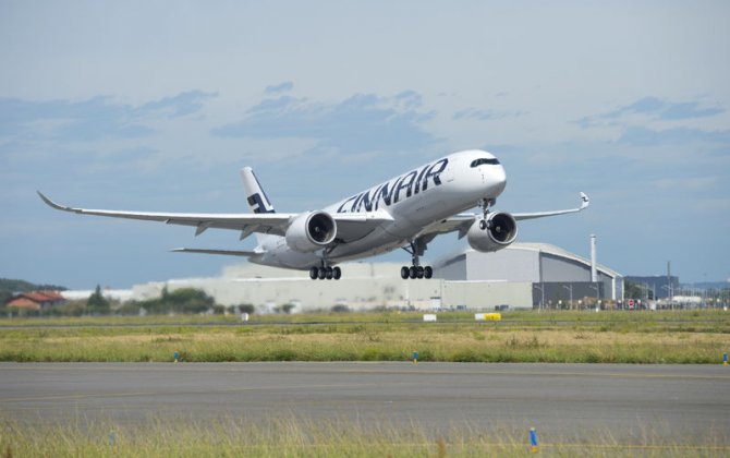 Finnair to take delivery of its first Airbus A350-900 on October 7, will fly to Shanghai starting on November 21