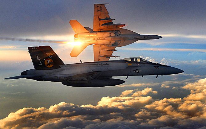 Navy FA-18 jet crashes in California, pilot ejects safely