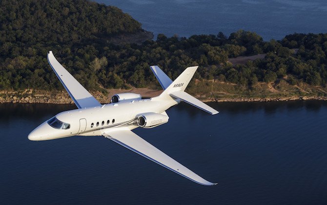 Citation Latitude heading to Australia for demonstration tour