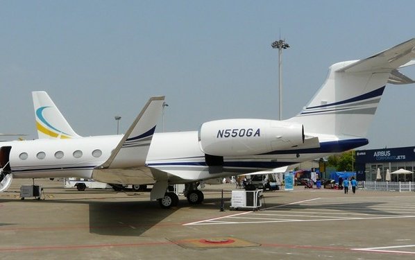First Italian Air Force G550 CAEW leaves Savannah