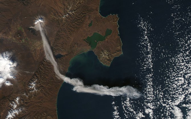 &lsquo;Orange&rsquo; aviation code assigned to Kamchatka&rsquo;s Shiveluch volcano spewing ash