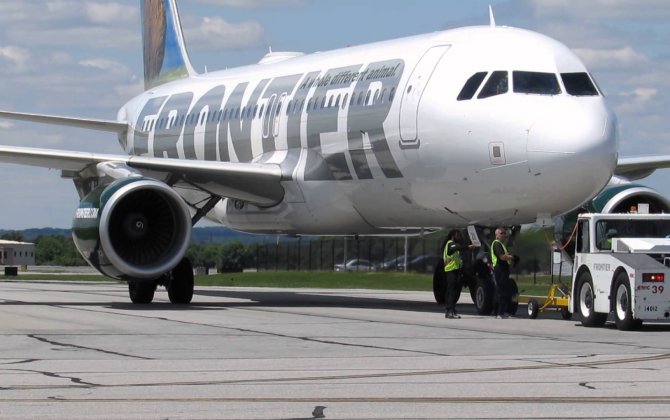 Frontier welcomes first A321