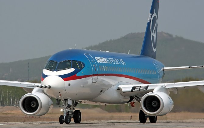 The 100th production Sukhoi SuperJet 100 aircraft performed its maiden flight