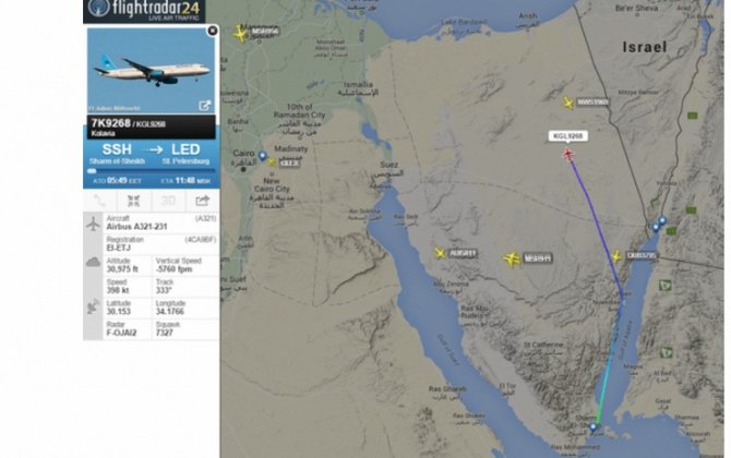 Putin orders to form commission on Kolavia plane crash in Egypt