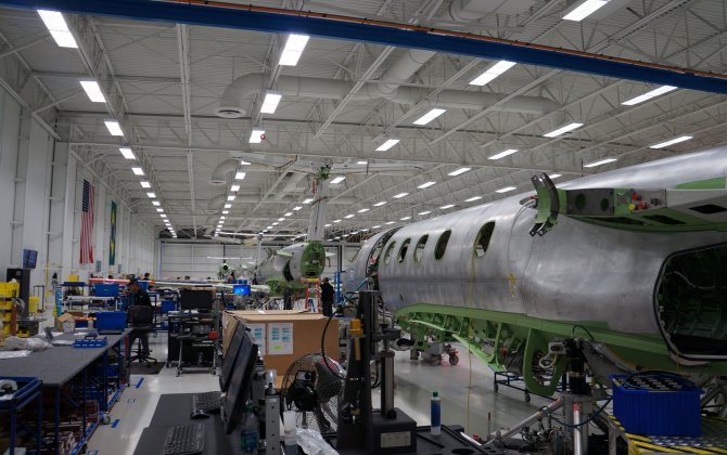 Embraer Legacy Midsize Jet Assembly To Start in U.S. in June