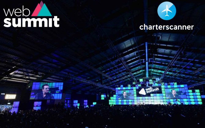 Charterscanner, a business aviation startup, at Alpha program by Web Summit in Dublin.