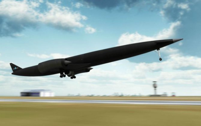 Skylon,to go from Paris to Sydney in four hours
