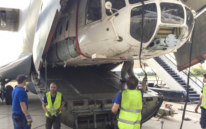 Air Charter Service transports helicopters to Europe