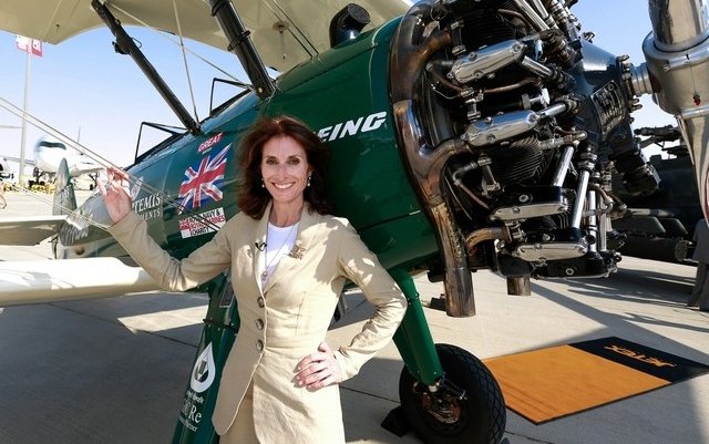 Round-the-world female aviator stops off for Dubai Airshow