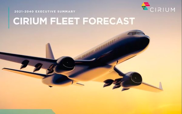 45,000 more-fuel-efficient aircraft, worth US$2.9 trillion, predicted to be delivered by 2040