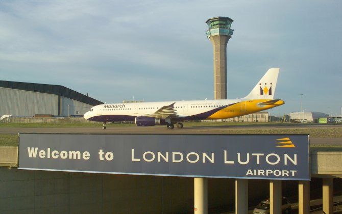 Luton airport, passenger number grows by 21.5% in October, 2015