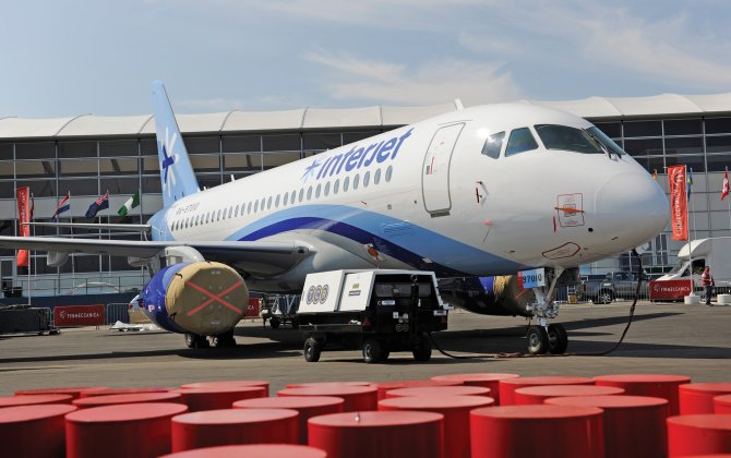 Sukhoi Superjet 100 for Interjet &ndash; Premiere in Dubai