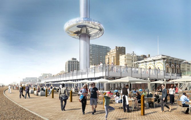 British Airways to sponsor moving observation tower in Brighton