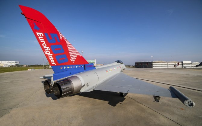 500Th Eurofighter Typhoon produced, delivered to the Italian Air Force