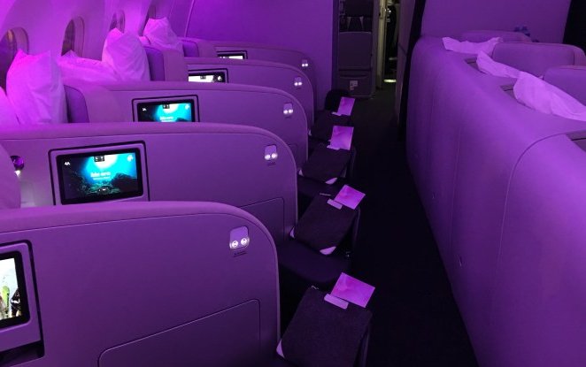 Air New Zealand&rsquo;s 787: narrower seats pinch in Business Premier