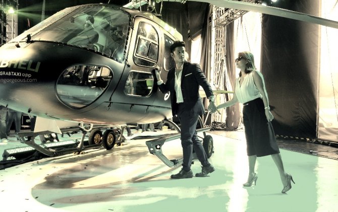 GrabTaxi Takes to the Skies with GrabHELI
