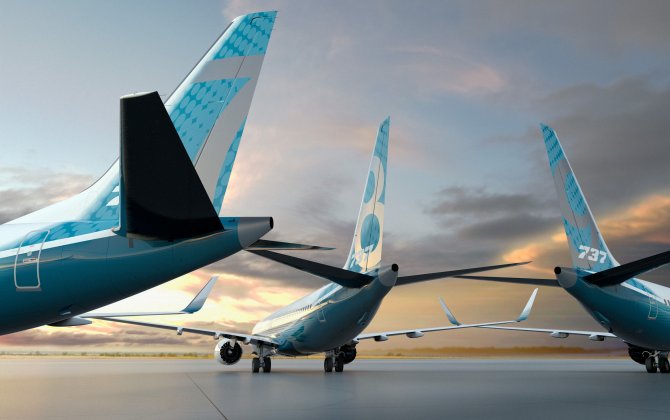 Boeing Debuts First 737 MAX 8