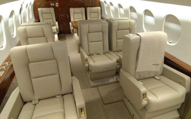 West Star modifies Falcon 2000 to unique 13-passenger configuration