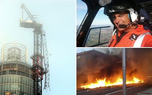 Vauxhall helicopter crash: Pilot under commercial pressure to fly in unsafe fog, inquest finds