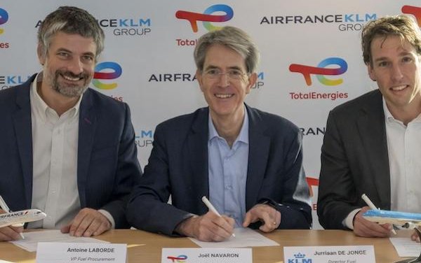 A long-standing partnership in support of the aviation sector decarbonization - Air France-KLM & TotalEnergies 