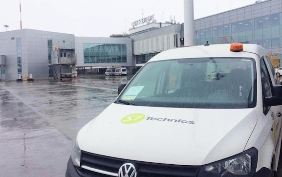 A new S7 Technics line station at Pulkovo Airport
