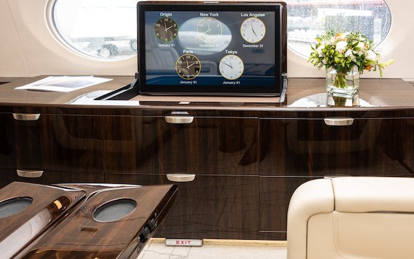 A reason for flying on a private charter 
