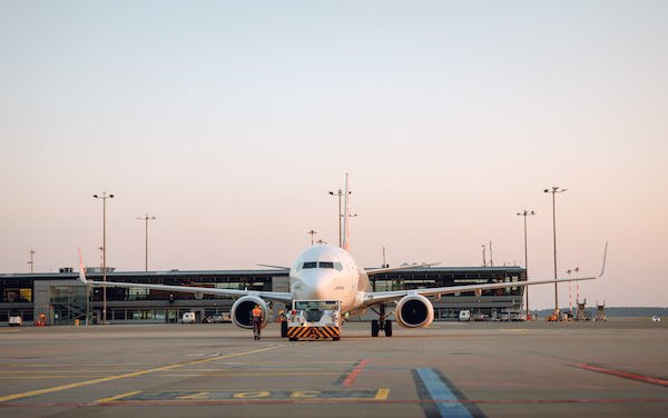 A solar panel park will be built on the roof of the Riga Airport terminal