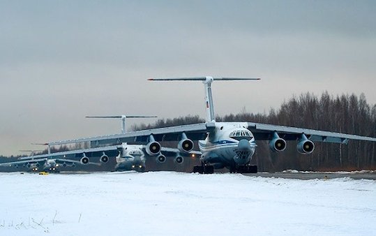 Aerospace Forces of Russia fly to help Italy to fight COVID-19