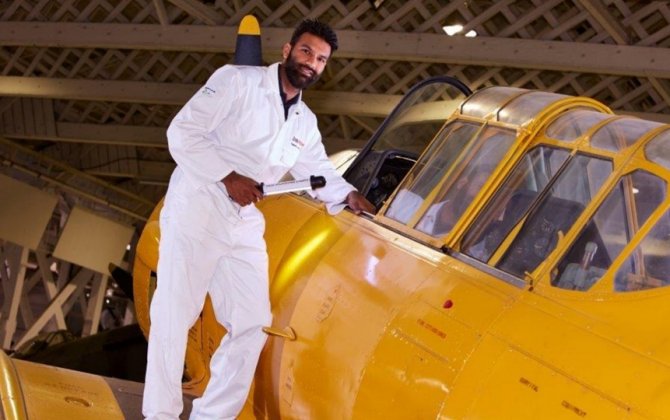 Air BP sponsors new Collections Care Technician  at RAF Museum
