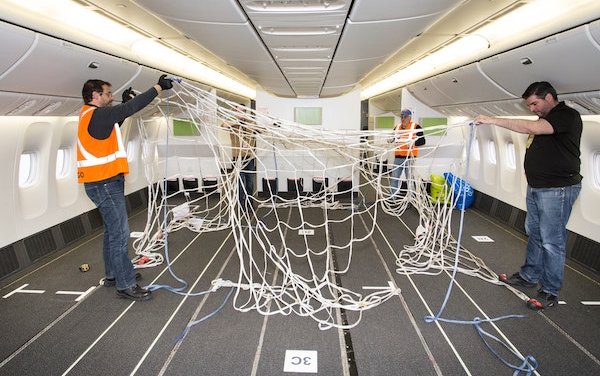 Air Canada reconfigures passenger cabins of 3 aircraft to transport more vital supplies and necessary cargo