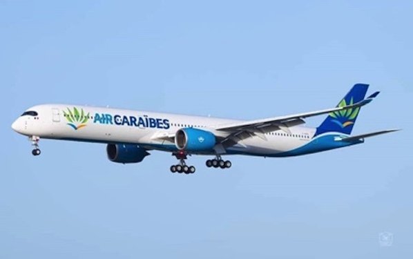 Air Cara&iuml;bes continues to develop its fleet and puts into service its third A350-1000