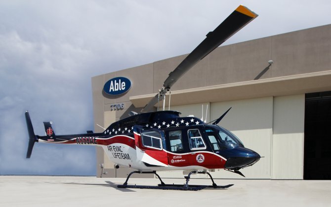 Air Evac Lifeteam sign contract renewal with Able Aerospace Services