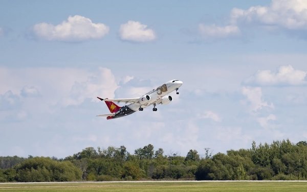 Air Niugini takes delivery of its first Airbus A220