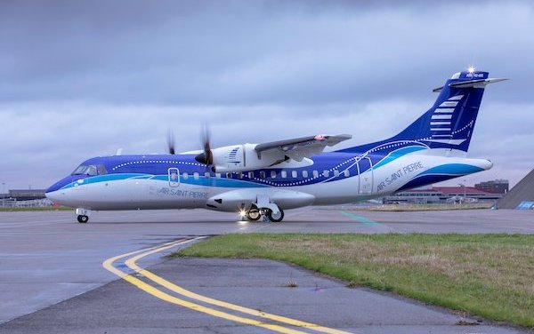 Air Saint-Pierre took delivery of a new ATR 42-600