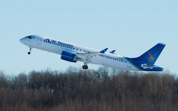 Air Tanzania becomes first African-based A220 operator