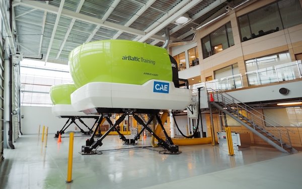 airBaltic doubles simulator capacity with new Airbus A220 full-flight simulator