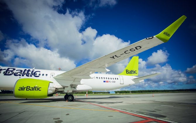 airBaltic Receives Fourth CS300 Aircraft
