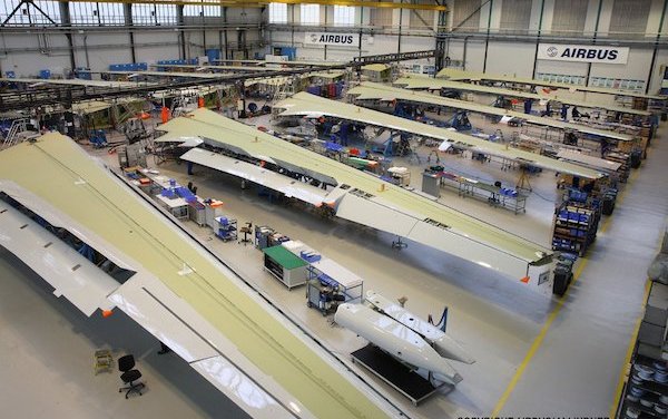 Airbus adapts commercial aircraft production and assembly activities: COVID-19 