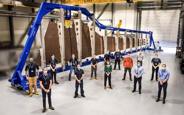 Airbus began assembly of first future eco-wing prototype