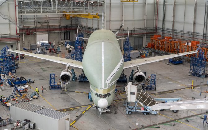 Airbus BelugaXL passes ground vibration test