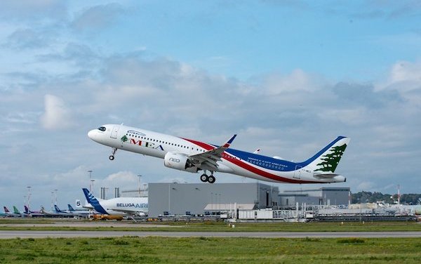Airbus delivered A320 Family MSN10,000 to Middle East Airlines
