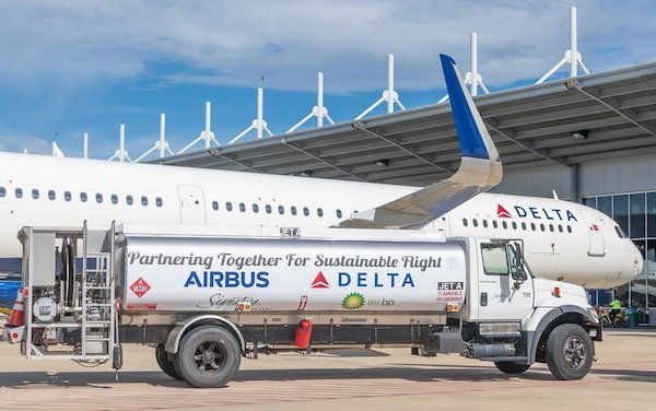 Airbus expands its aircraft deliveries using sustainable jet fuel blends 