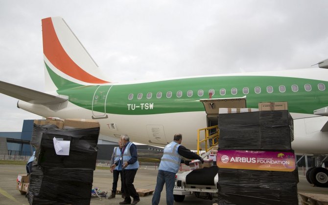 Airbus Foundation and Air C&ocirc;te d'Ivoire team up for first goodwill flight